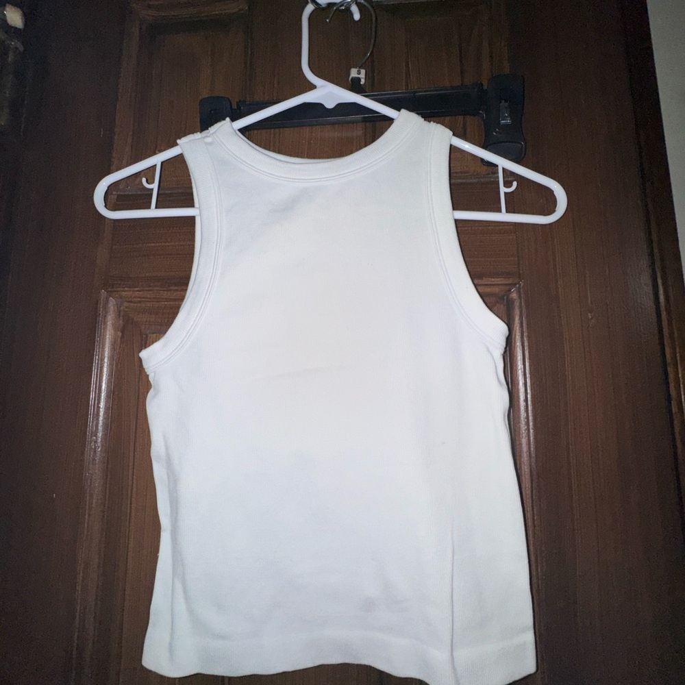 White Sleeveless Women's Top